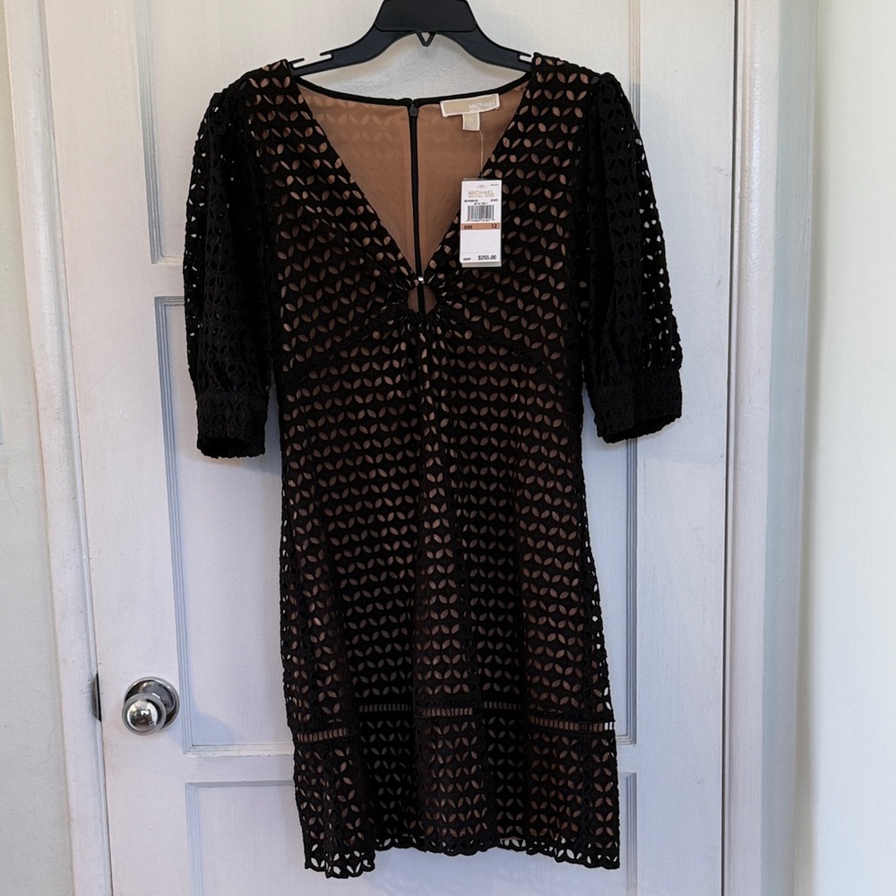 Michael Kors Eyelet Cotton Lawn Dress